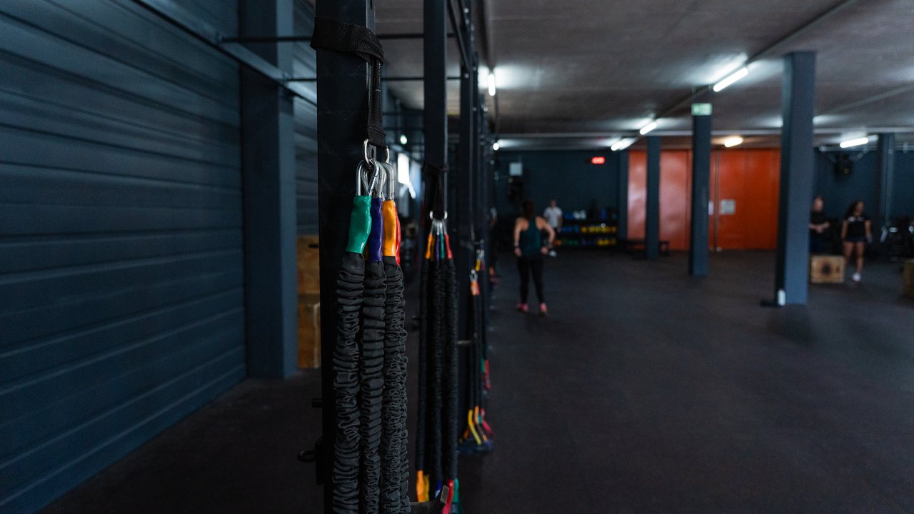 Training floor at 1352 Athletics in Cham